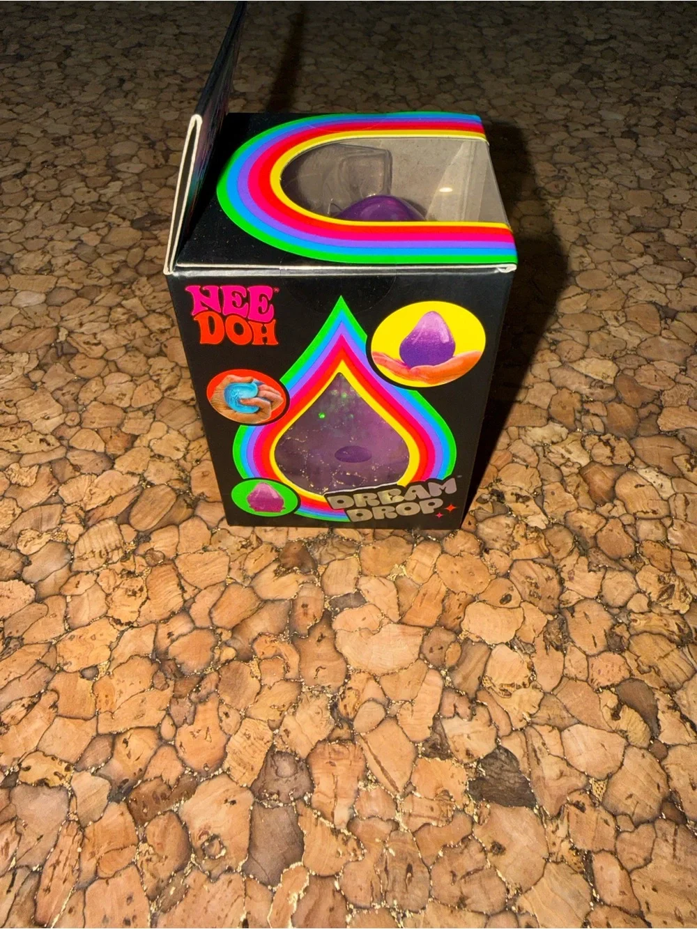 Authentic Needoh Dream Drop Squishy in purple